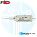 Original Lishi HU64 Mercedes S34YS TWIN LIFTERS Encendido por selección de 2 pulgadas habilitado - Antideslumbrante