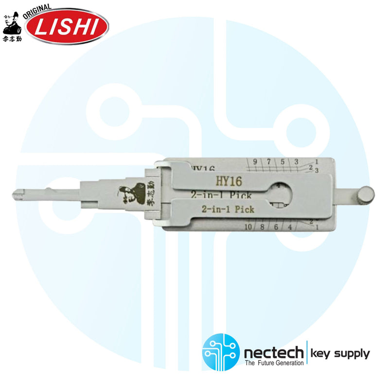 Original Lishi HY16 Hyundai 2-in Pick - Anti Glare