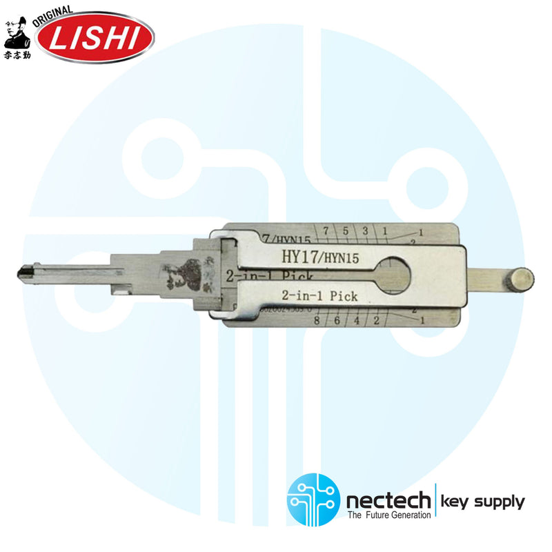 Original Lishi HYN14 HY17 Hyundai  2-in Pick - Anti Glare