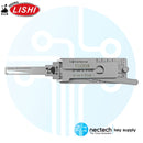 Púa original Lishi Kia Stinger KK12 / 2 pulgadas - Antideslumbrante