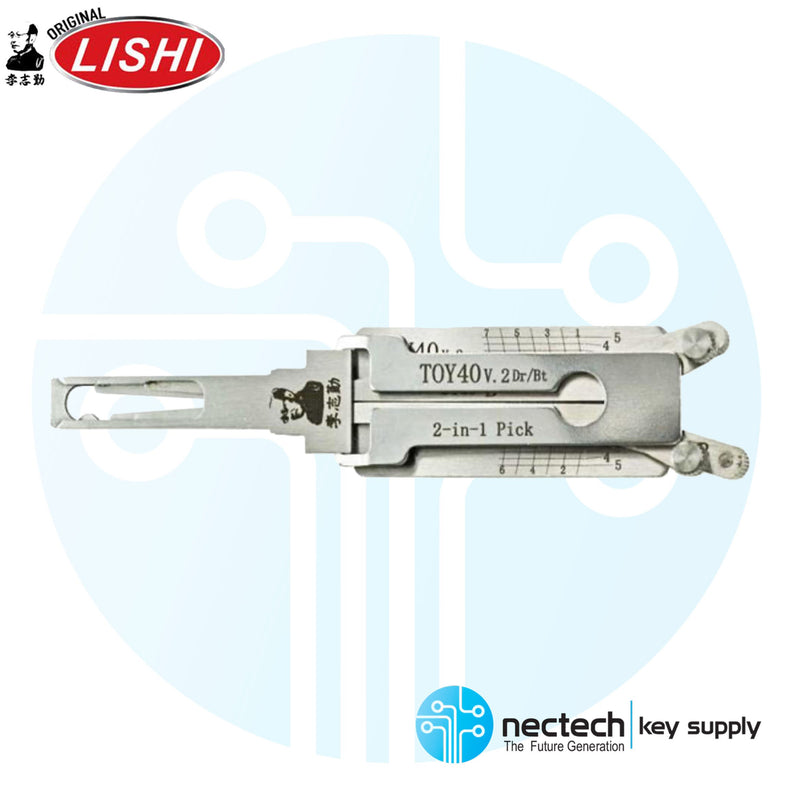 Original Lishi TOY40 Lexus LONG TR49 2-in Pick
