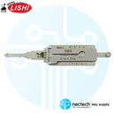 Lishi YH65 original para bicicletas Yamaha Selección de 2 pulgadas