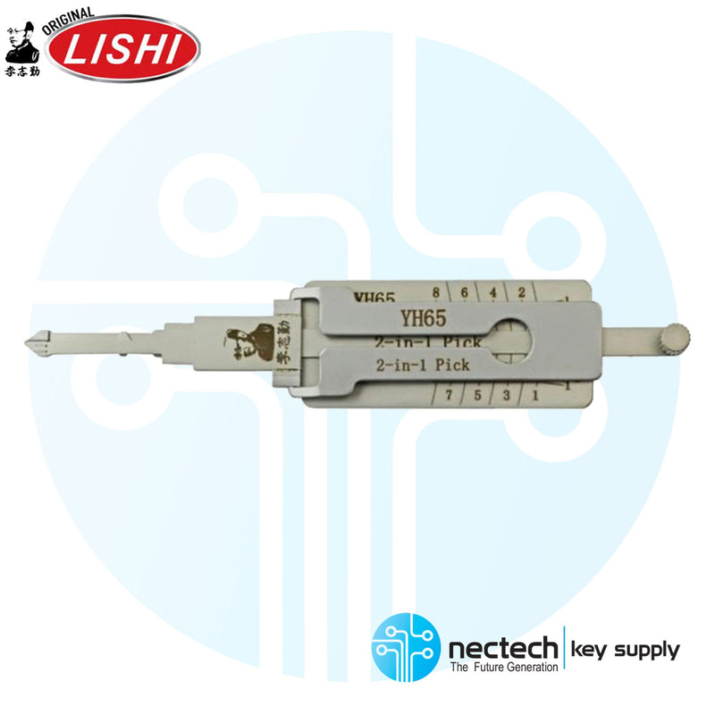 Lishi YH65 original para bicicletas Yamaha Selección de 2 pulgadas