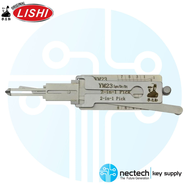 Púa original Lishi YM15 Mercedes Sprinter de 2 pulgadas
