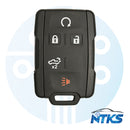 2019 - 2021 Llavero de control remoto para Chevrolet Silverado GMC Sierra FCC: M3N-32337200