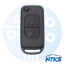 KR55 MERCEDES SPRINTER LLAVE PLEGABLE DE 2 BOTONES HU64/GMT46