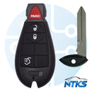 2008 - 2013 Fobik Key for Dodge 5B FCC: IYZ-C01C / M3N5W783X - 433 MHz