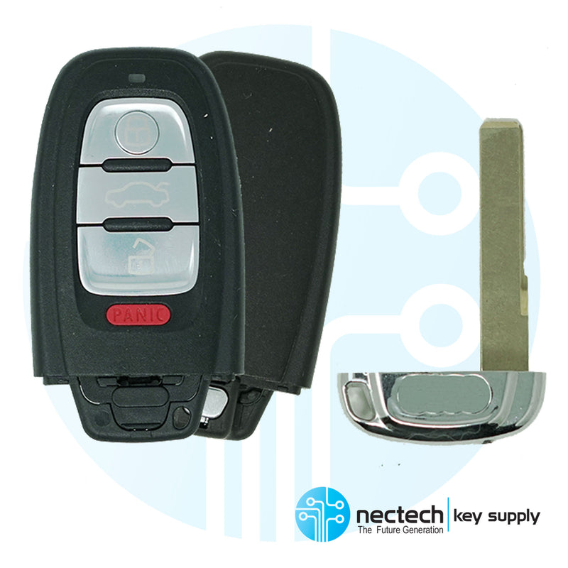 2008 - 2016 Audi Smart Prox Key with Comfort Access FCC: IYZFBSB802 / PN: 8T0959754G