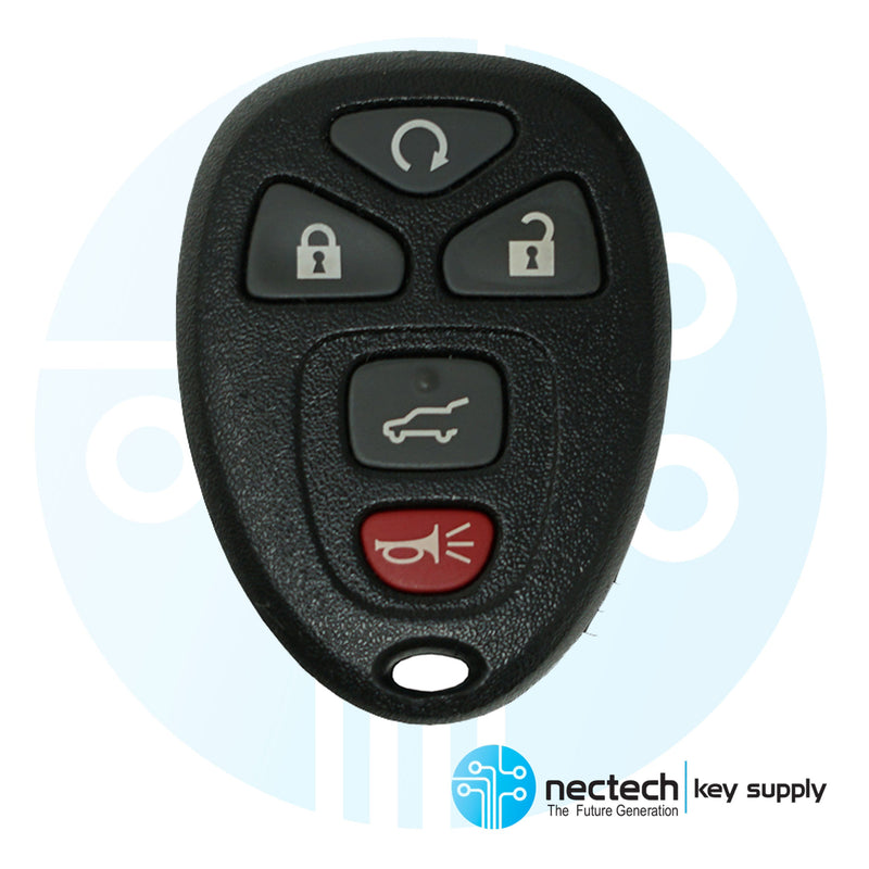 2007 - 2017 AFT Chevrolet GMC Buick Saturn Remote Control Fob FCC: OUC60270 & OUC60221 PN: 5922373