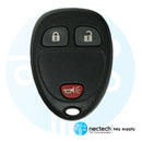 2007 - 2019 Chevrolet GMC Pontiac Suzuki Llave de control remoto FCC: OUC60270 y OUC60221 / PN: 20869056