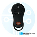 1999 – 2005 Chrysler PT Cruizer Voyager 3B llave de control remoto FCC: GQ43VT13T