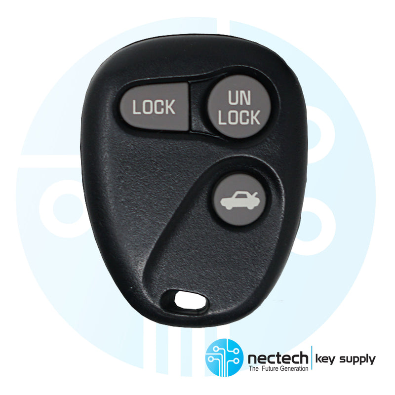 1996 - 2002 GMC Chevrolet Pontiac Saturn Remote Control Fob FCC: AB01502T PN: 16207901-5