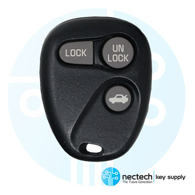 1997-2000 Chevrolet Pontiac Remote Key Fob FCC:ABO0204T - PN:10245952