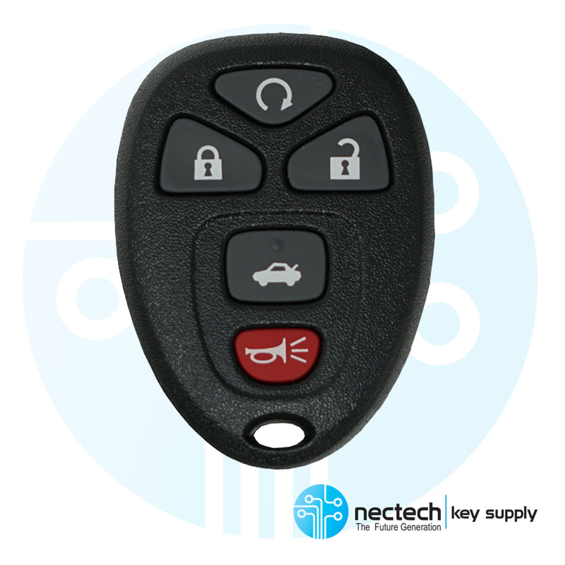 2006 - 2016 Chevrolet Buick Cadillac Remote Control FCC: OUC60270 & OUC60221 / PN: 10337867