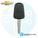 2013 - 2015 Llave transpondedora para Chevrolet Spark - DW04CT6 / Chip ID46 GM EXT Chip