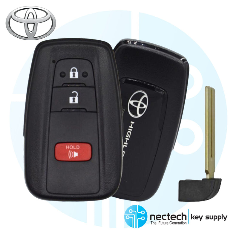 2020-2022 Toyota Highlander Smart Proximity Key FCC: HYQ14FBC