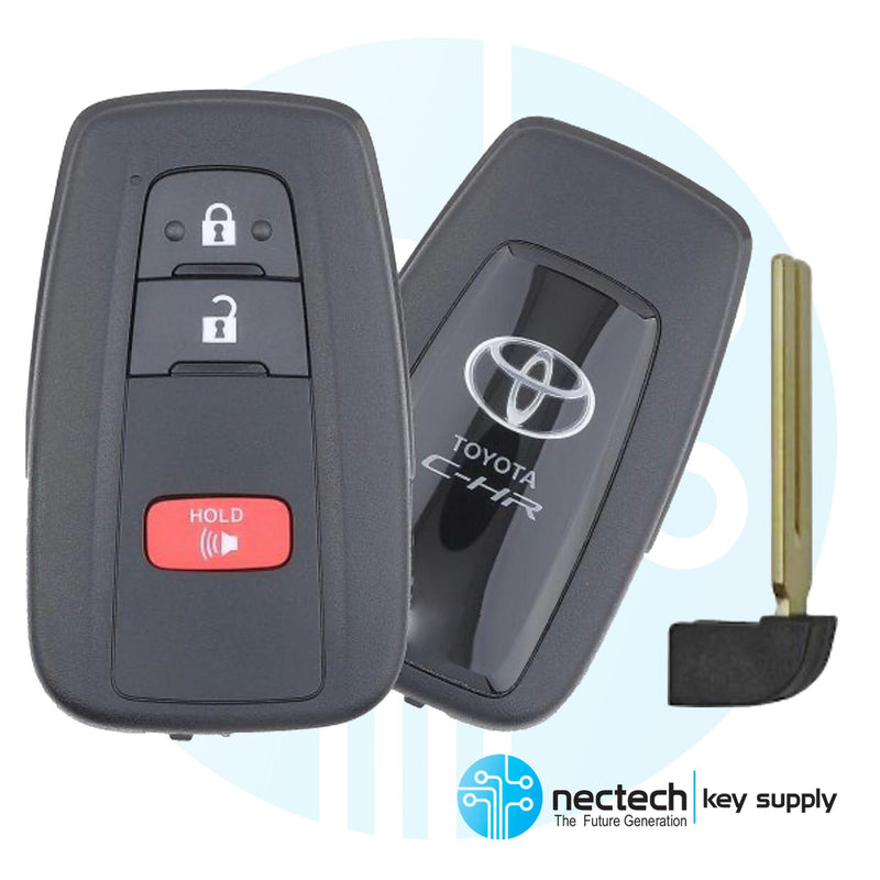 2018 - 2022  Toyota C-HR Smart Proximity Key FCC: MOZBR1ET - 0010