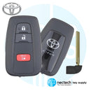 FCC de la llave de proximidad inteligente Toyota C-HR 2018 - 2022: MOZBR1ET - 0010