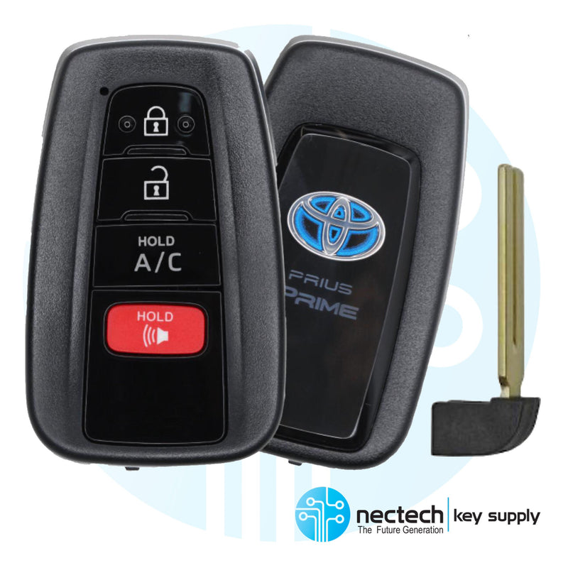 FCC de la llave de proximidad inteligente Toyota Prius Prime 2017 - 2021: HYQ14FBE