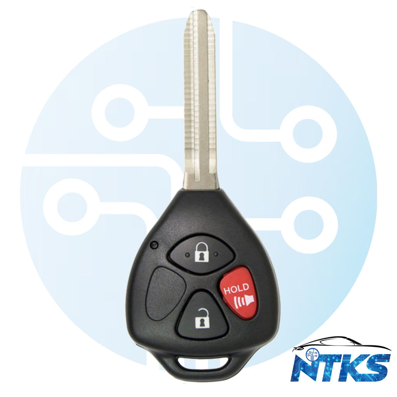2010 - 2019 Remote Head Key for Toyota 4 Runner RAV4 Yaris 3B Highlander FCC: HYQ12BBY / Chip Letter G