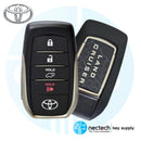 2019 - 2021 Toyota Land Cruiser Llave de proximidad inteligente 4B FCC: Tablero HYQ14FBB 0010