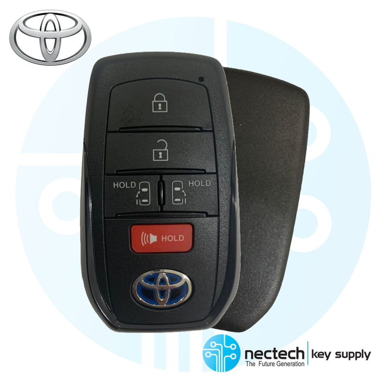 2021 - 2022 Toyota Sienna Smart Key FCC: HYQ14FBX (Blue Hybrid Logo) 5B