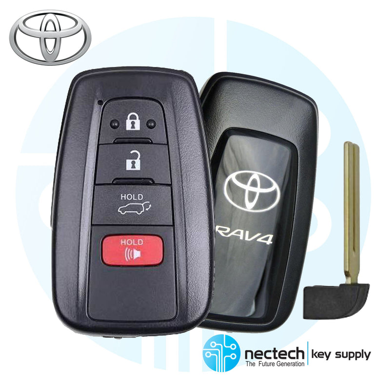 2021 Toyota RAV4 Smart Key Producción en EE. UU. FCC ID: HYQ14FBC / PN: 8990H-42030