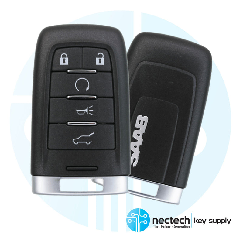 2011 Saab 9 - Llave de proximidad inteligente 4X 5B FCC: NBG009768T