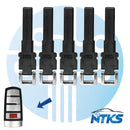 2006 - 2015 Volkswagen Passat CC Hoja de llave de emergencia HU66