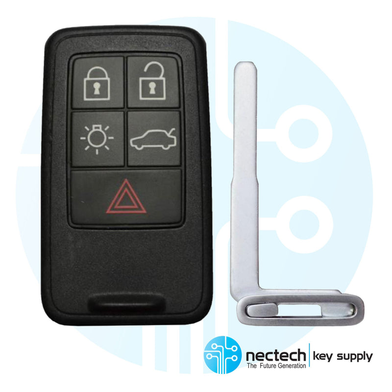 2007-2016 Volvo V70 VC60 VC70 S80 S60 Smart Proximity Key FCC:KR55WK49266