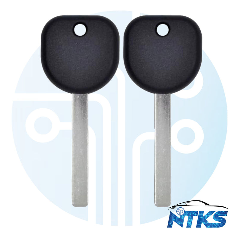 2010 - 2019 Transponder Key for Chevrolet GMC Buick - HU100 (10 Cut) B119-PT / Philips ID 46 GM EXT