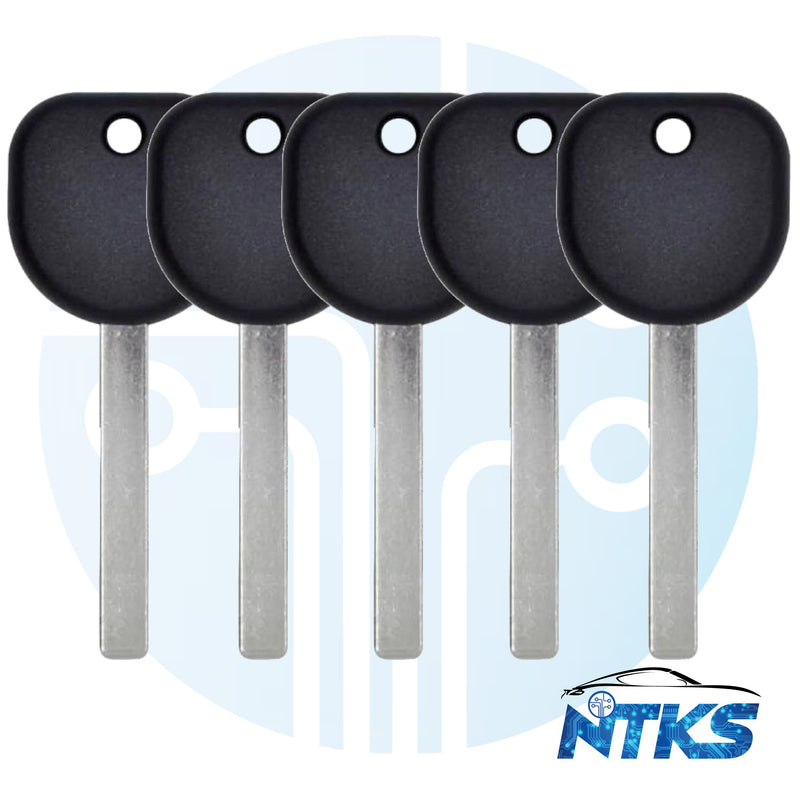 Llave transpondedora 2010 - 2019 para Chevrolet GMC Buick - HU100 (10 cortes) B119-PT / Philips ID 46 GM EXT