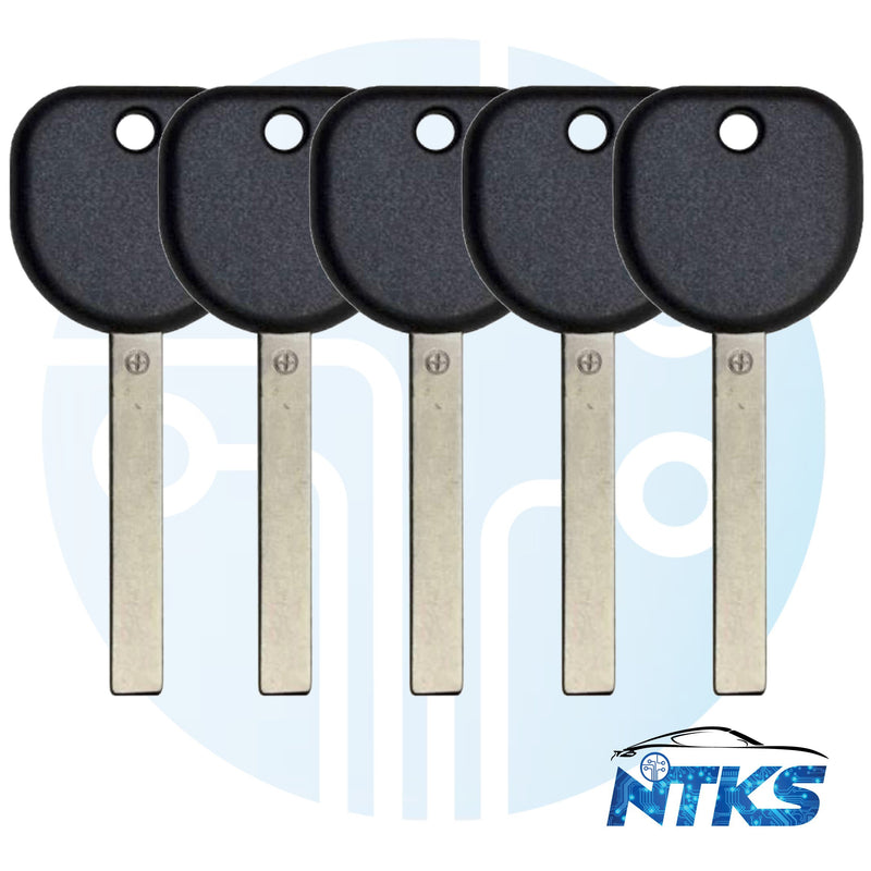 2015 - 2020 Transponder Key for Chevrolet GMC - B120-PT - HU100 / ID46 GM Chip (Circle +)