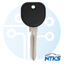 2004 - 2009 Llave transpondedora para Buick Pontiac - 'PK3' - Z Keyway - PT04-PT / Megamos Id 13