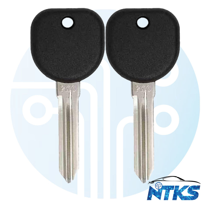 2004 - 2009 Transponder Key for Buick Pontiac - 'PK3' - Z Keyway - PT04-PT / Megamos Id 13