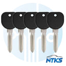 2004 - 2009 Llave transpondedora para Buick Pontiac - 'PK3' - Z Keyway - PT04-PT / Megamos Id 13