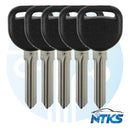 2004 - 2017 Llave transpondedor para Cadillac Chevrolet GMC Pontiac - Z Keyway - B111-PT / ID46 - Chip (Círculo+)