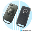 1997-2001 Mercedes SL Llave plegable de 3 botones (HU39) PCF7935