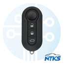 2012 - 2017 Remote Flip Key for Fiat 500, 500X FCC: LTQFI2AM433TX