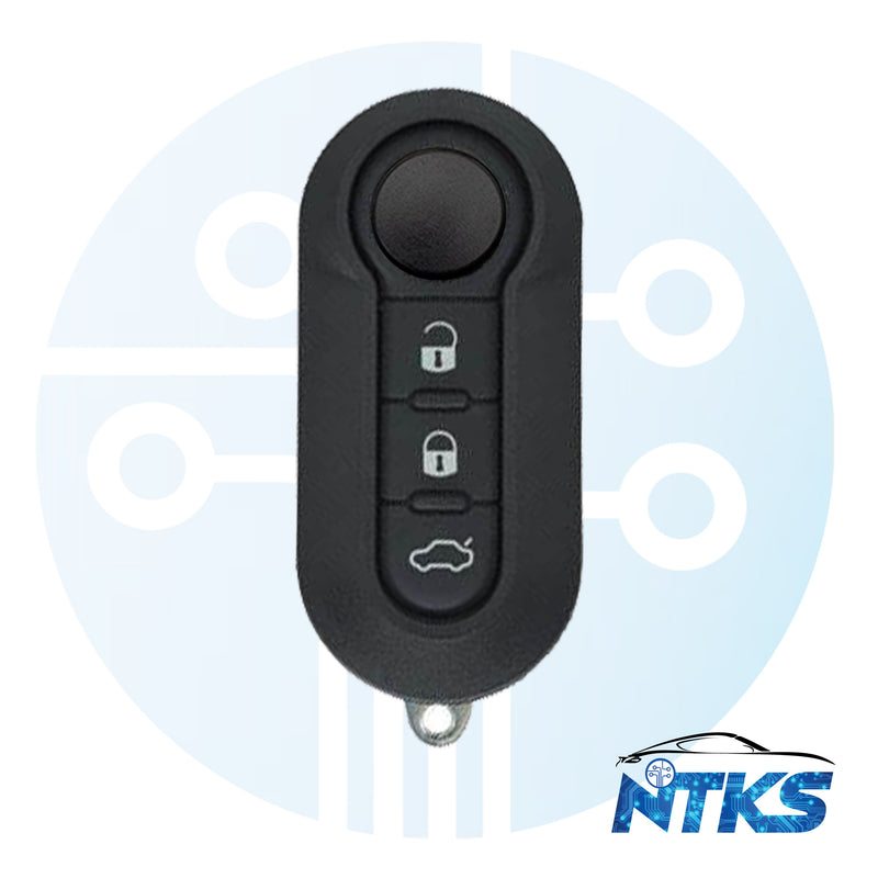 2012-2017 Remote Flip Key for Fiat 500, 500X FCC: RX2TRF198