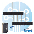 2013 - 2017 Lexus Llave de emergencia con hoja LXP90 de alta seguridad