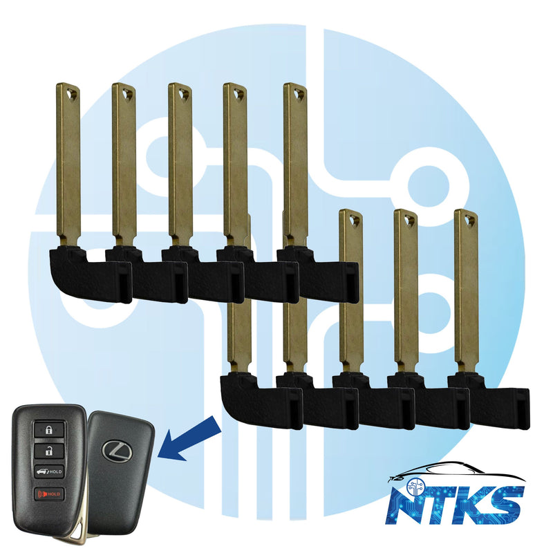 2013 - 2019 Lexus Emergency Key Blade High Security
