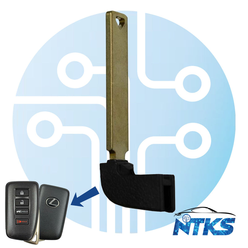 2013 - 2019 Lexus Emergency Key Blade High Security