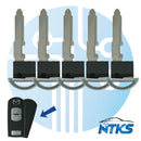 Hoja de llave de emergencia Mazda MZ27 2009 - 2019