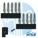 2006 - 2010 Mazda Hoja de llave de emergencia MZ27