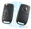 2007-2018 Mercedes-Dodge Sprinter Llave abatible de 3 botones HU64 (chip PCF7936 46) para KR55 
