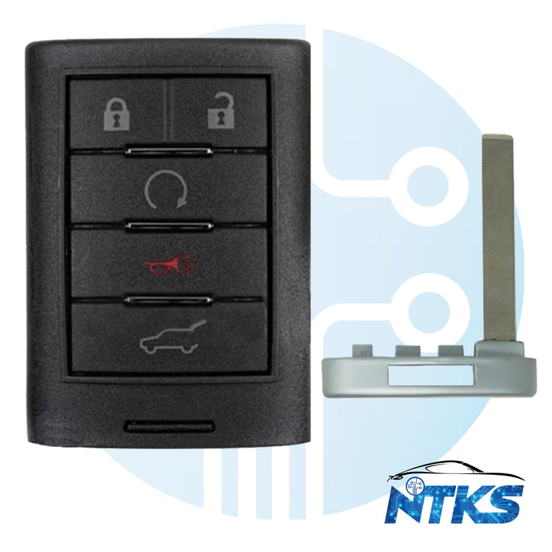 Proximidad de llave inteligente 2010-2015 para Cadillac SRX FCC: NBG009768T
