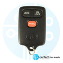 1997 - 1999 Toyota Camry Sienna Control remoto de entrada sin llave FCC: GQ43VT7T